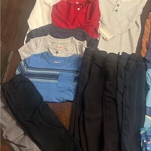 Blue Striped Kids Shirt